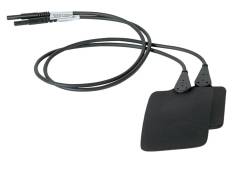 Rubber Electrodes 6x8 cm, Set of 2 (Female 2mm)