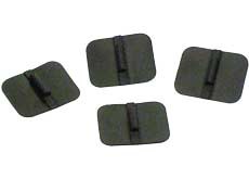 Carbon Rubber Electrodes - 1.75 x 3.75