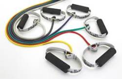 Thera-Band Tubing w/ Soft Grip Handle 48"